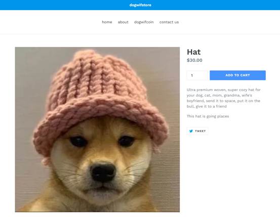 这个meme发射台花费近80万美元买了一顶30美元的帽子？