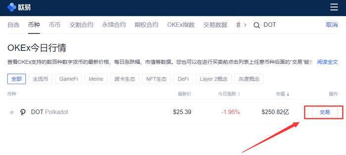 波卡币DOT怎么买?波卡币买卖交易平台-第4张图片-欧易下载