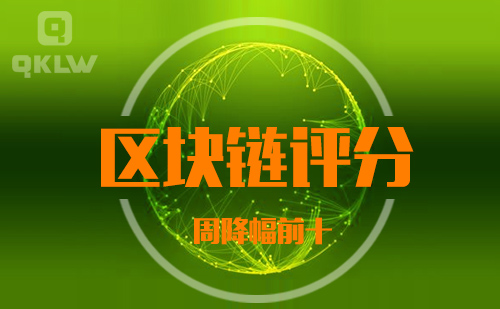 09-3发布:区块链网评分降幅周榜