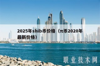 2025年shib币价格(π币2020年最新价格