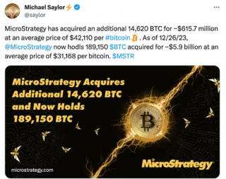 囤积近20万枚比特币 微策略会暴雷吗?